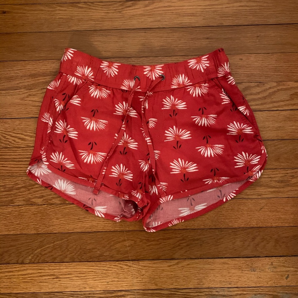NEW Never Worn red shorts